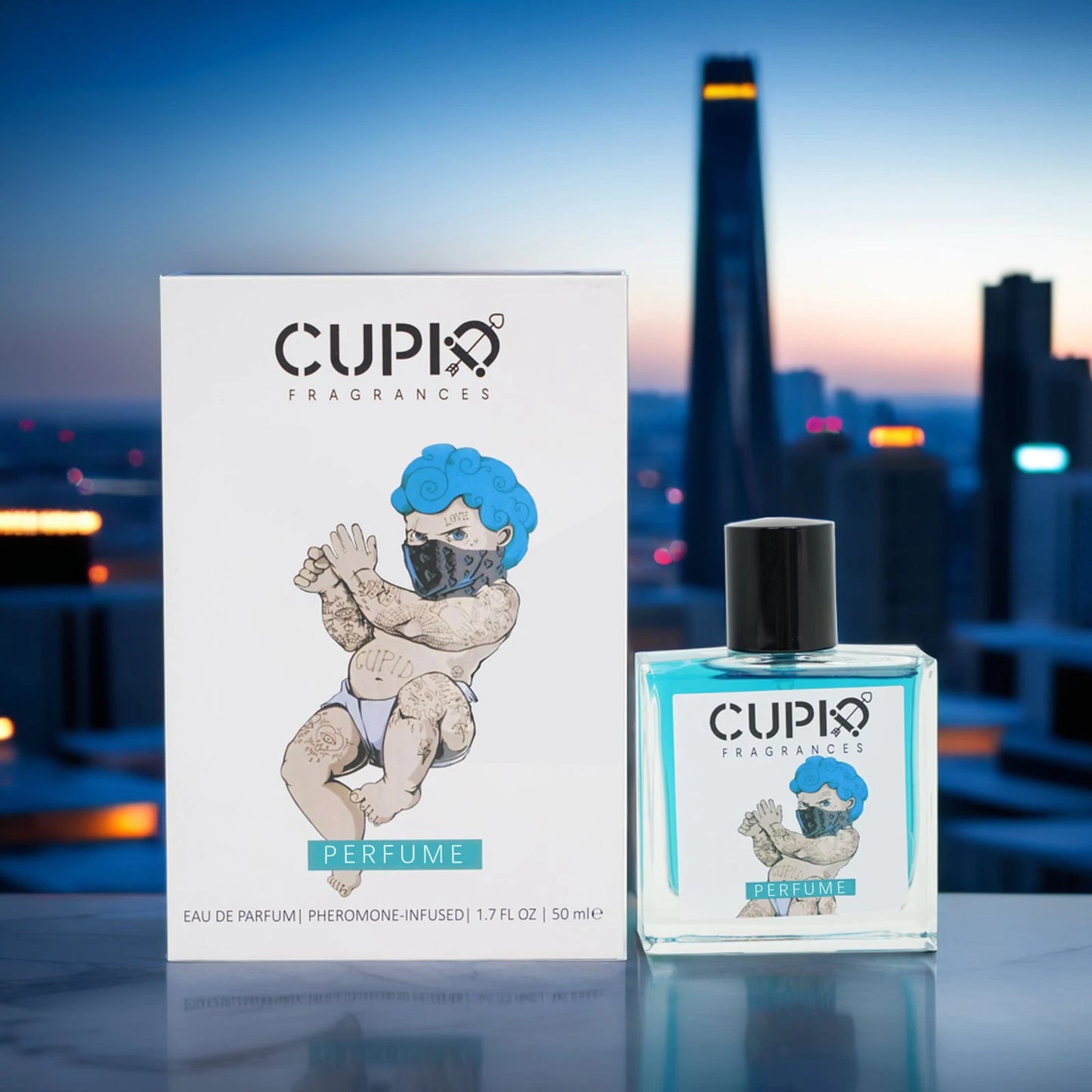 Cupid Original EDP Hypnosis 2.0 Pheromone-Infused Cologne For Men Spary - Pheromone Perfume For Men Fragrance - Best Gifts 50ml