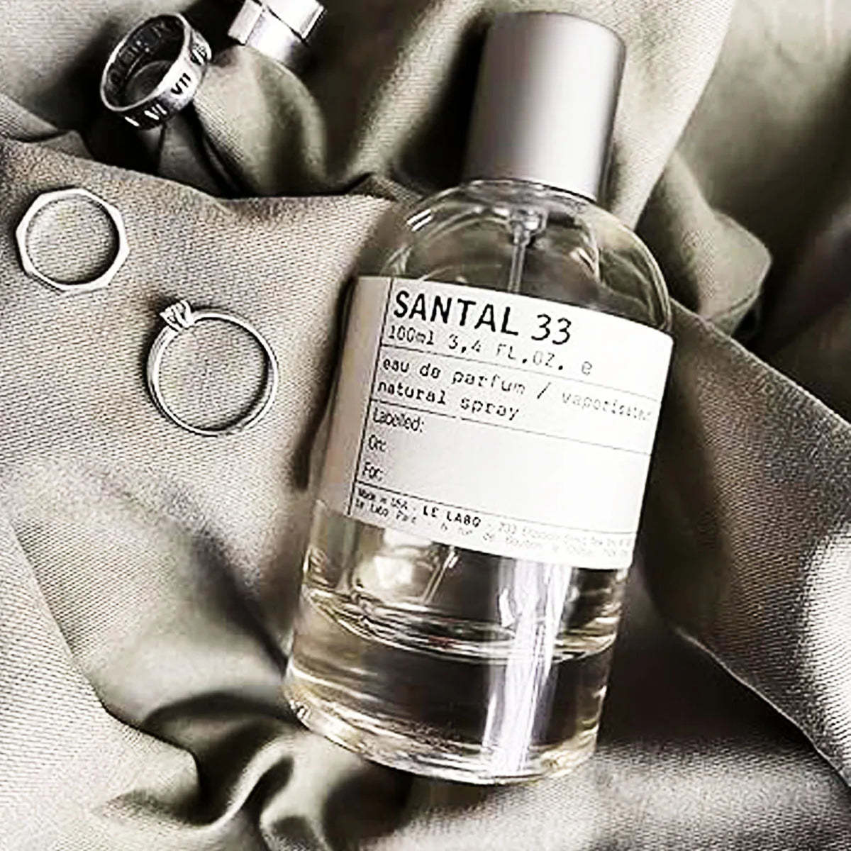 LeLabo Santal No.33 Perfume - Eau De Parfum Inspired By Santal 33 Long-Lasting Men's & Women's Cologne 100 ml 3.4 OZ Best Gifts