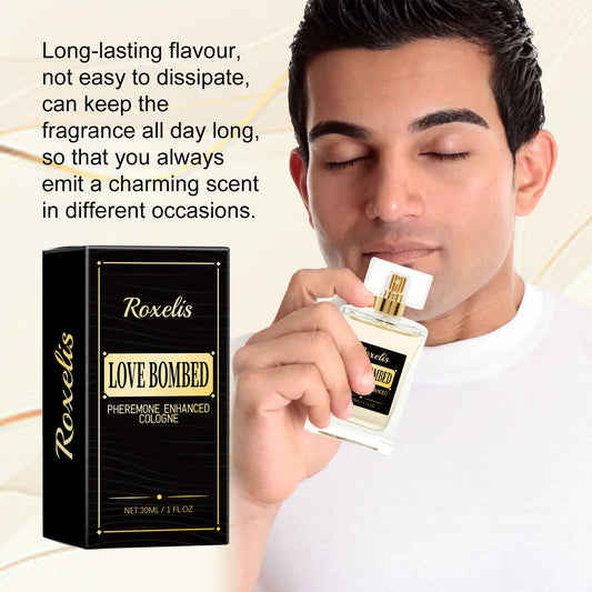 Roxelis 30ml Man Pheromone Cologne Perfume Dating Attract Flirting Long Lasting Scent Gentlemen Charm Body Fresh Perfume Spray