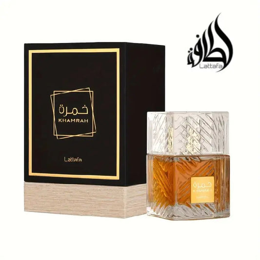 Lattafa-Khameah EDP For Men Unisex Perfume Long-Lasting Spray 3.4Oz Elegant Spicy Fragrance Warm Note Of Premium Masculine Scent