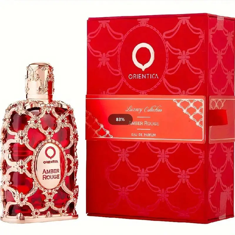 Orientical Royal Amber Rouge Women's Perfume - 2.7OZ, Long-Lasting Floral Scent With Alcohol-Free Formula Perfect Christmas Gift