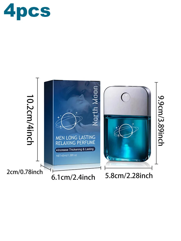 North Moon Attraction For Men Irresistible Fragrance To Women 1.7oz Enhance One'S Charm 45ml Easy to Carry