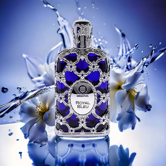 Orientica Royal Blue Edition For Women - 2.7 OZ EDP Spray Long-Lasting Floral Scent Perfume Ideal Christmas Gift Multiple Volume