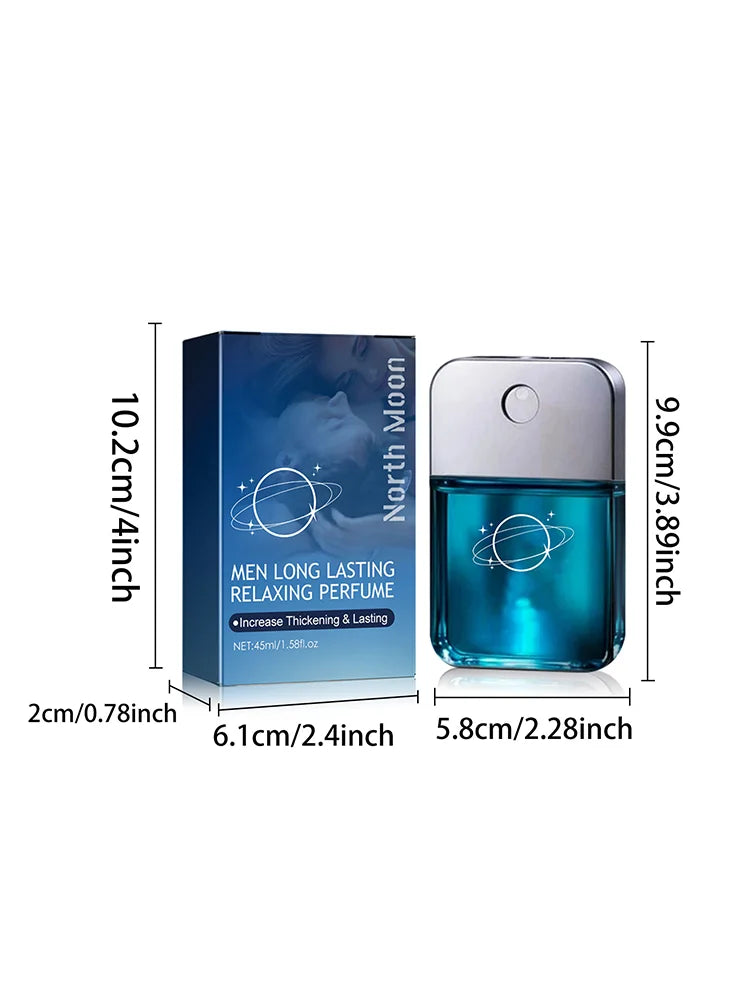 North Moon Attraction For Men Irresistible Fragrance To Women 1.7oz Enhance One'S Charm 45ml Easy to Carry