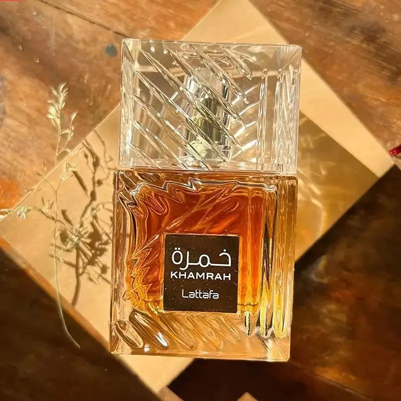 Lattafa-Khameah EDP For Men Unisex Perfume Long-Lasting Spray 3.4Oz Elegant Spicy Fragrance Warm Note Of Premium Masculine Scent