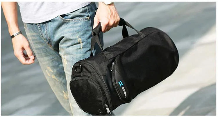 IX Large Gym Bag Fitness Bags Wet Dry Training Men Yoga For Shoes Travel Shoulder Handbags Multifunction Work Out Swimming Bag