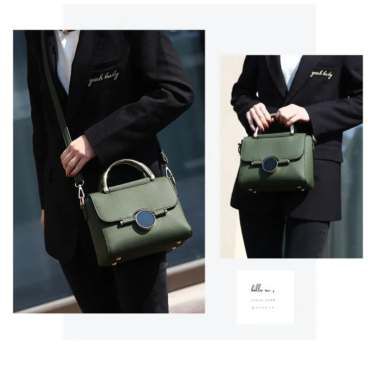 Women Bags Luxury Handbags Famous Designer Women Messenger Bags Casual Tote Designer High Quality 2019 NEW Interior Slot Pocket