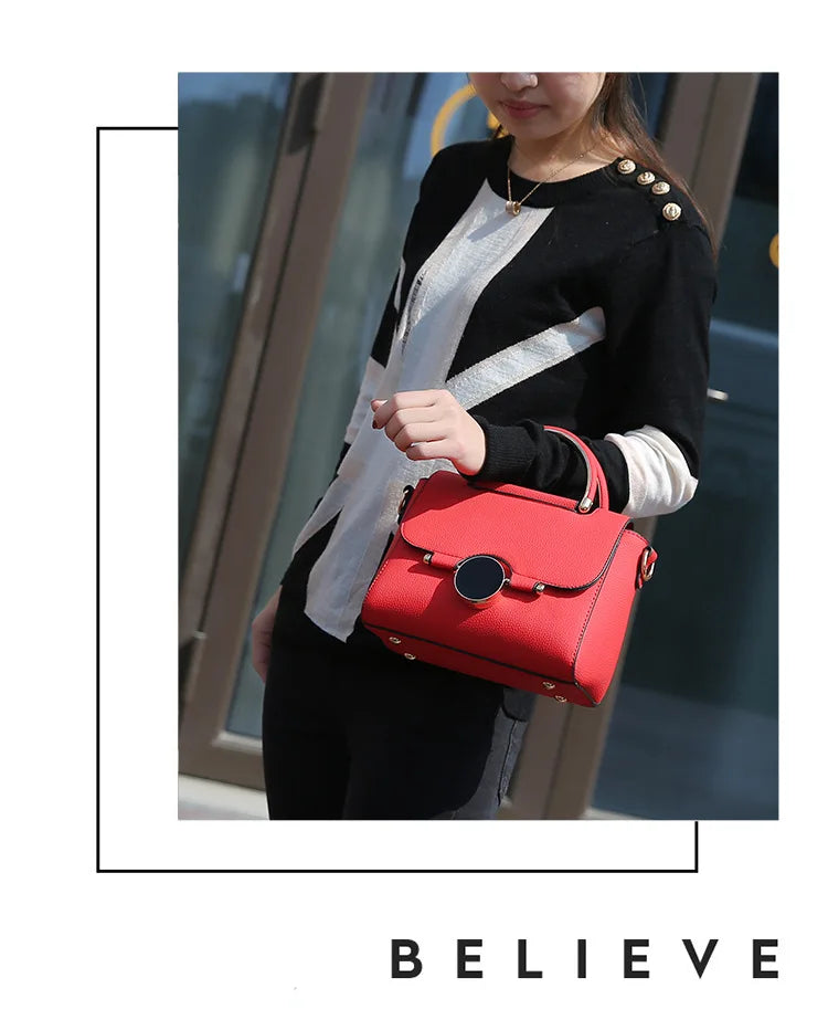 Women Bags Luxury Handbags Famous Designer Women Messenger Bags Casual Tote Designer High Quality 2019 NEW Interior Slot Pocket