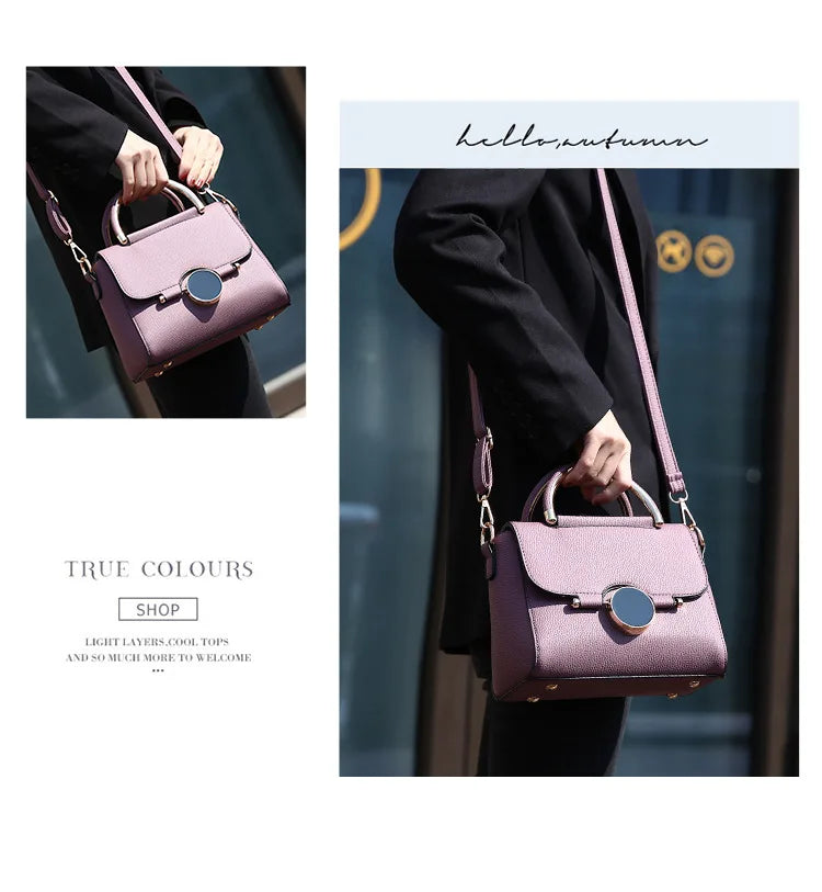 Women Bags Luxury Handbags Famous Designer Women Messenger Bags Casual Tote Designer High Quality 2019 NEW Interior Slot Pocket