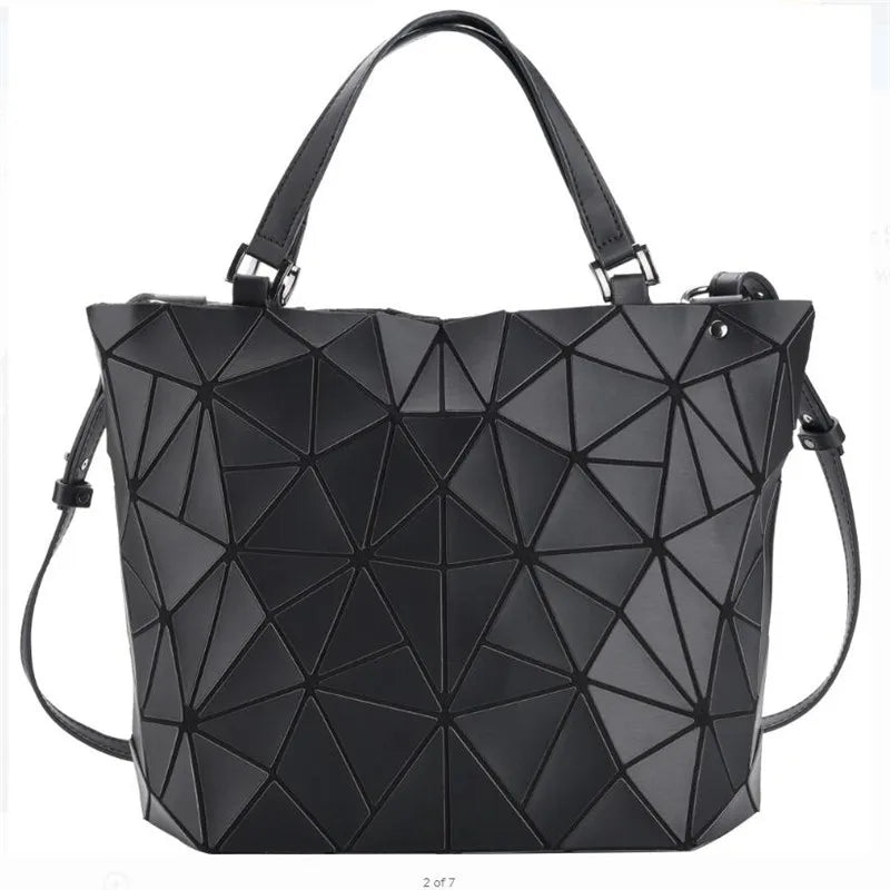 2024 New Designer Bags For Women Ladies Geometric Bao Bag Handbags Matte Black Shoulder Crossbody Tote Purses Bucket Messenger