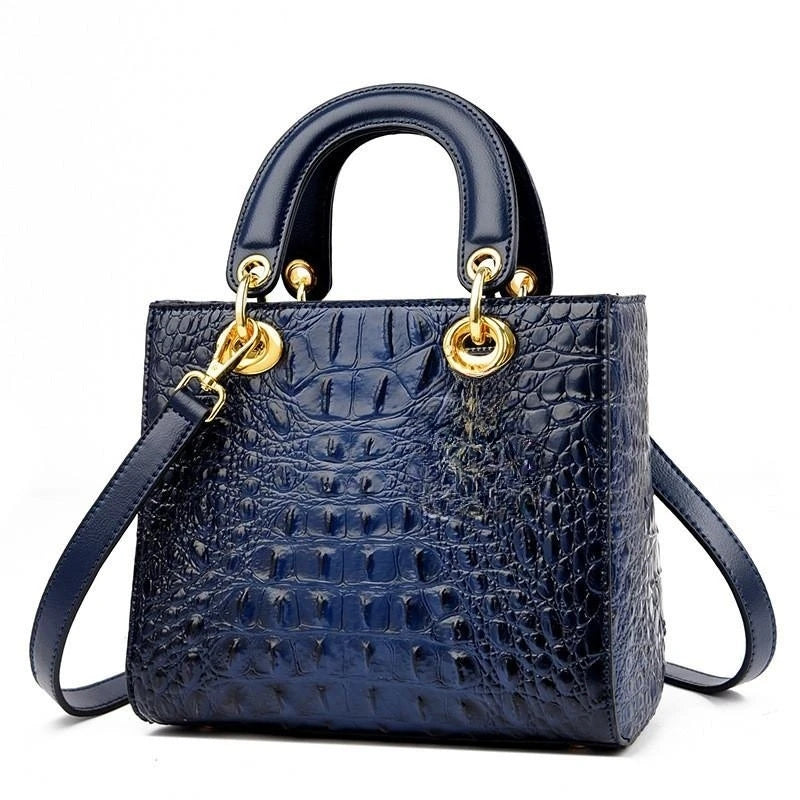 High Quality Luxury Brand Designer Leather Handbags Shoulder Bag For Women Hand Bag Crocodile Totes Purses Ladies Messenger Bags