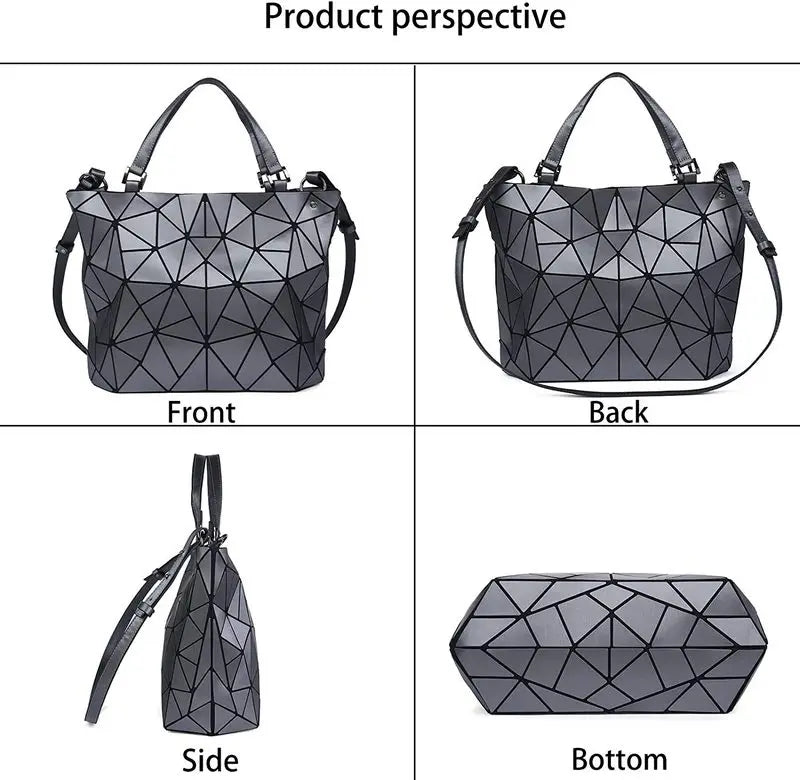 2024 New Designer Bags For Women Ladies Geometric Bao Bag Handbags Matte Black Shoulder Crossbody Tote Purses Bucket Messenger