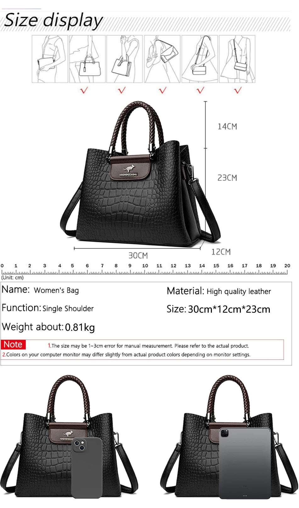 2024 New Luxury Designer Women's Handbag Fashion Trend Female Shoulder Bag Simple Retro Girl's Shopping Bolsas Wallet Sac A Main