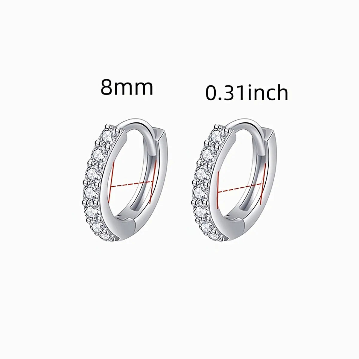 Fashion ring zirconia pendant earrings ladies high-grade jewelry daily wear female popular accessories for men and women