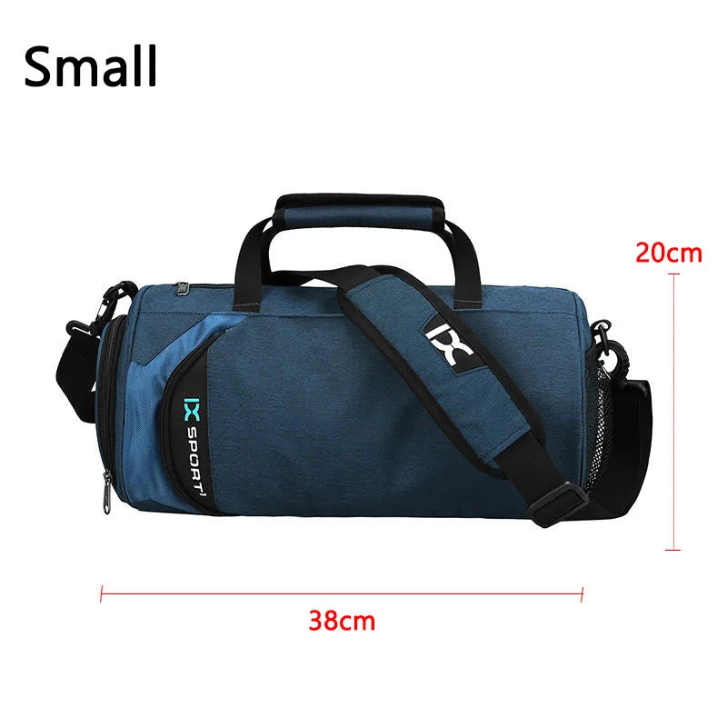 IX Large Gym Bag Fitness Bags Wet Dry Training Men Yoga For Shoes Travel Shoulder Handbags Multifunction Work Out Swimming Bag