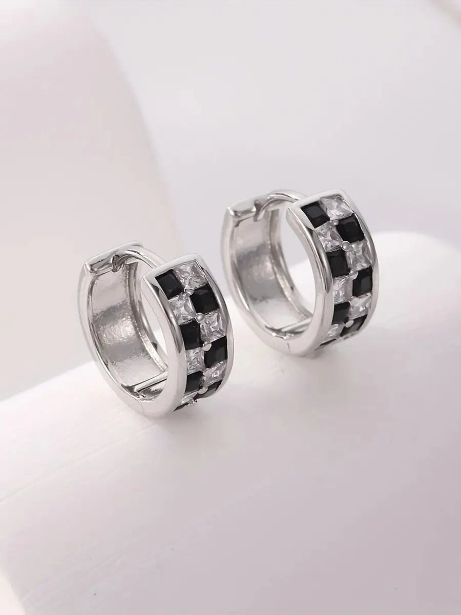 Fashion ring zirconia pendant earrings ladies high-grade jewelry daily wear female popular accessories for men and women