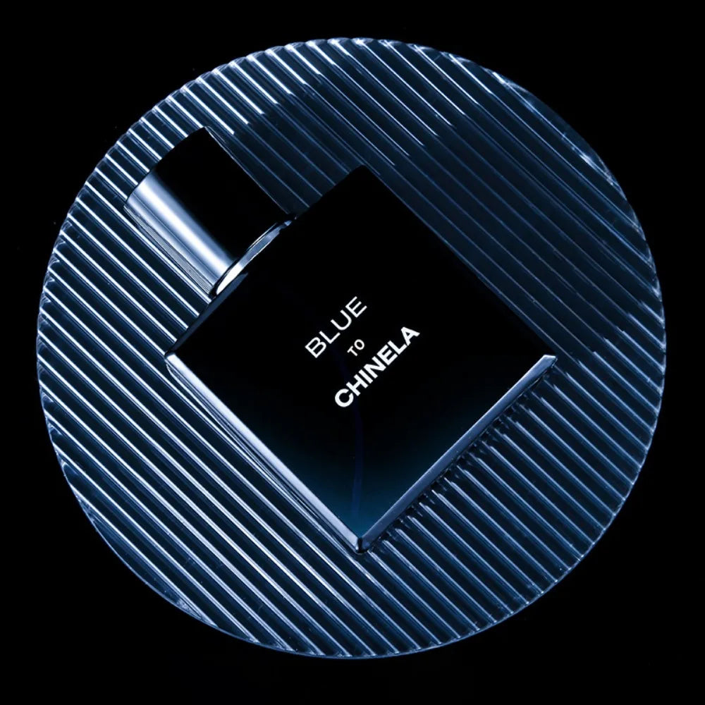 Bleu Men's Cologne – Long-lasting Fresh Scent, Masculine Charm, Natural & Light Fragrance for Students