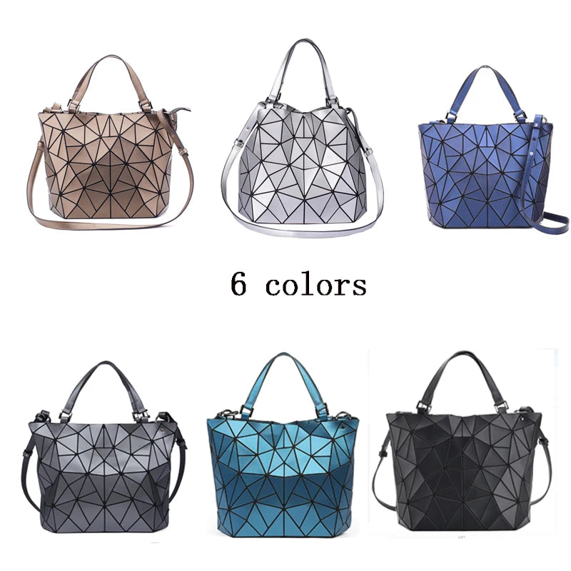 2024 New Designer Bags For Women Ladies Geometric Bao Bag Handbags Matte Black Shoulder Crossbody Tote Purses Bucket Messenger