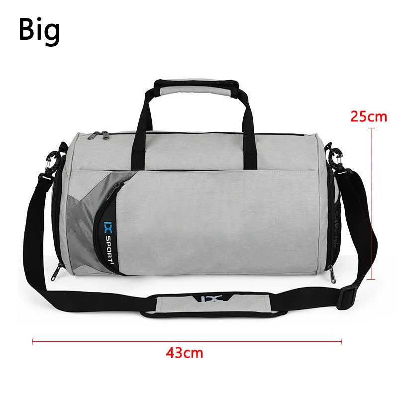 IX Large Gym Bag Fitness Bags Wet Dry Training Men Yoga For Shoes Travel Shoulder Handbags Multifunction Work Out Swimming Bag