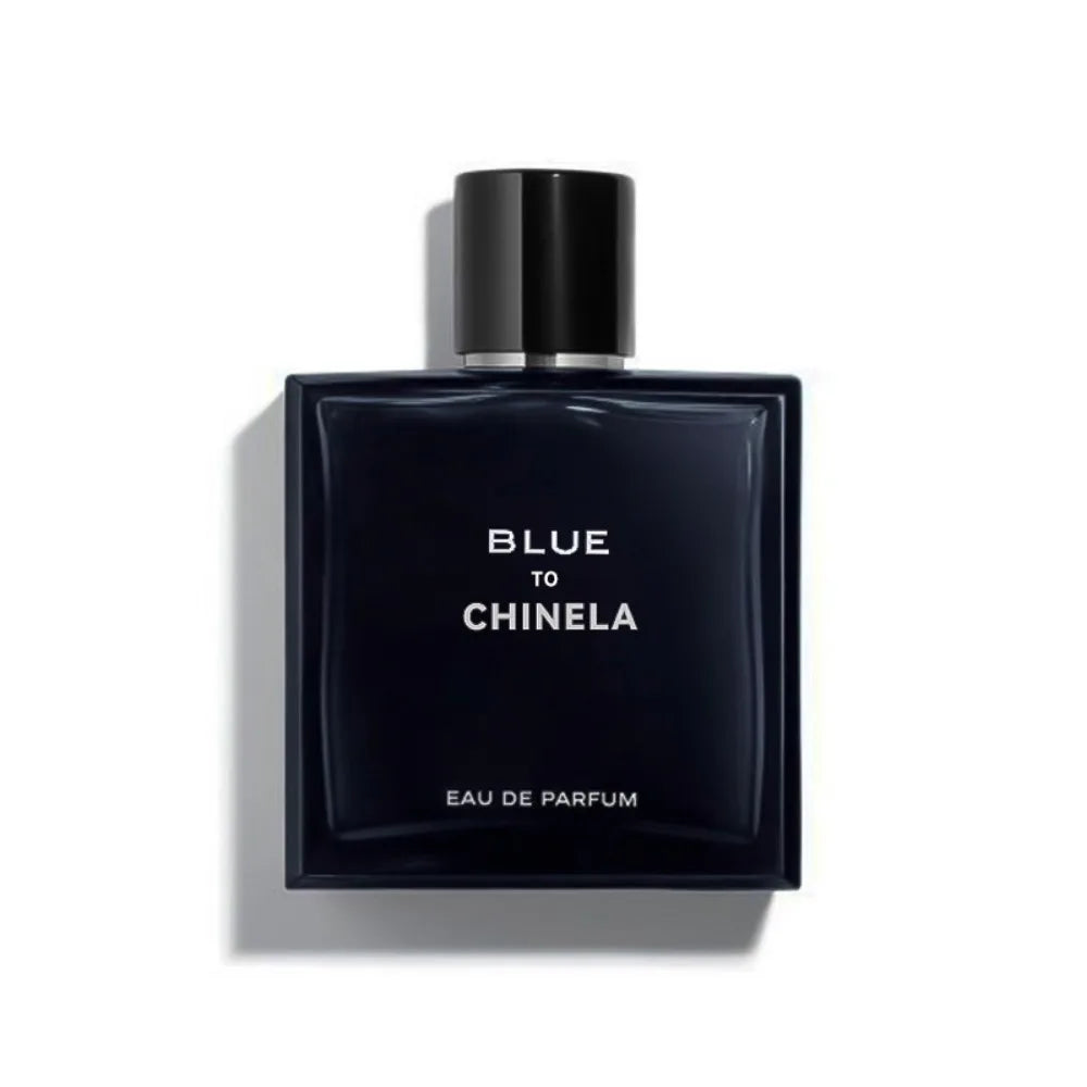 Bleu Men's Cologne – Long-lasting Fresh Scent, Masculine Charm, Natural & Light Fragrance for Students